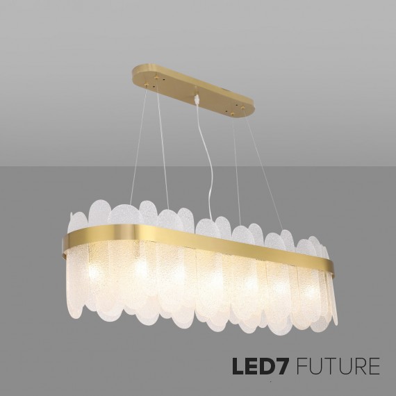 Loft Industry Modern - Leaf Oval PV Chandelier